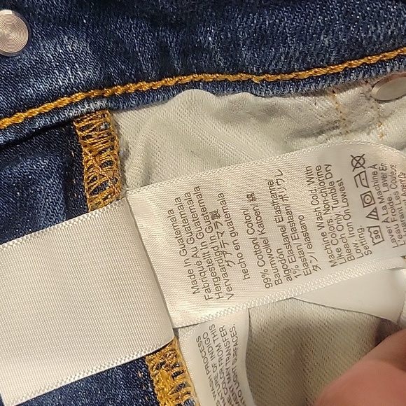 J CREW VINTAGE SLIM STRAIGHT LEG JEANS, 2 (26) - Picture 3 of 4